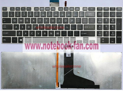 New Toshiba Satellite S50-A-00G S50D-A-00G Keyboard backlit - Click Image to Close